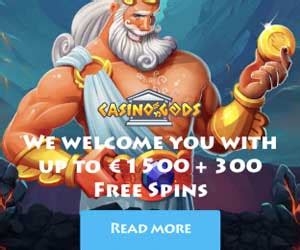 casino gods bonus code
